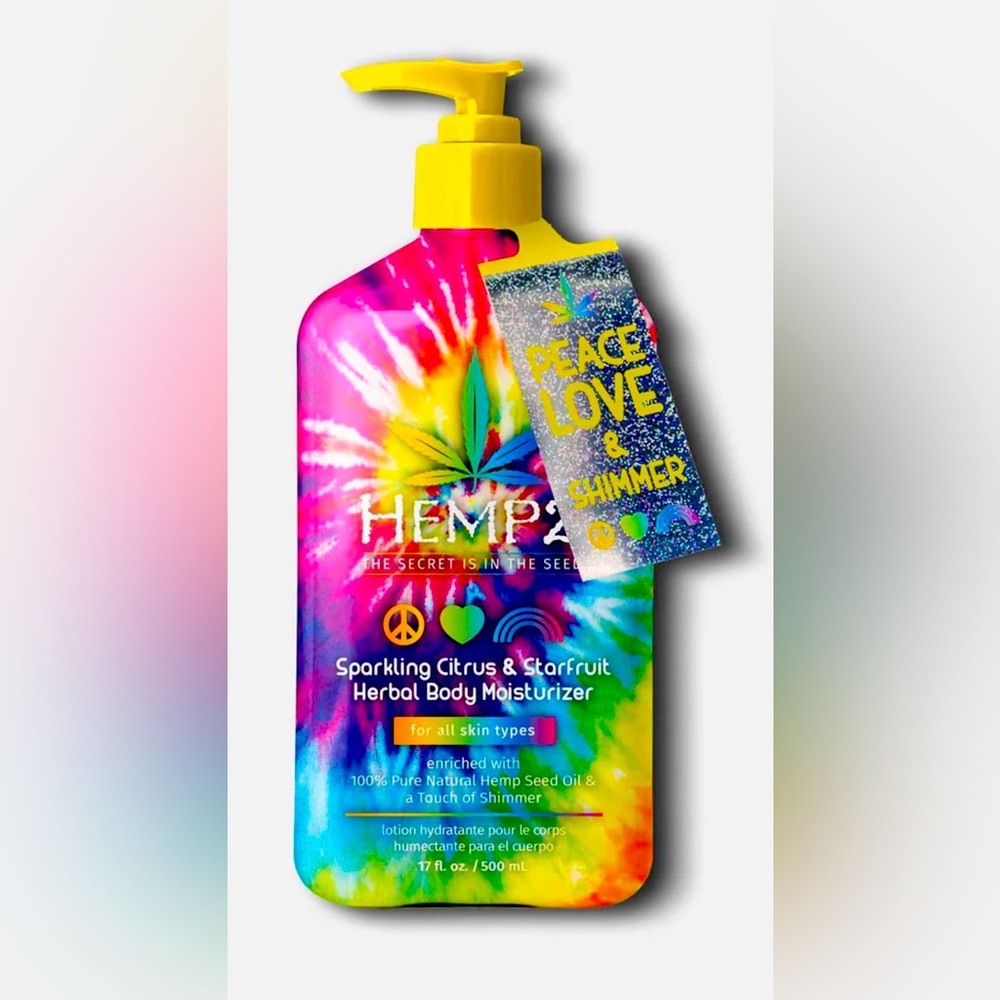 Hempz lotion, sparkling citrus and star fruit.Limited edition.